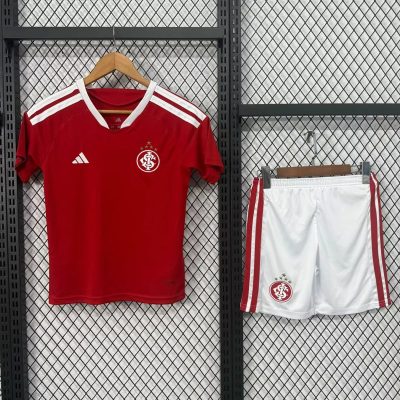 2026 Sport Club Internacional Home Kids Soccer Jersey Size 16-28