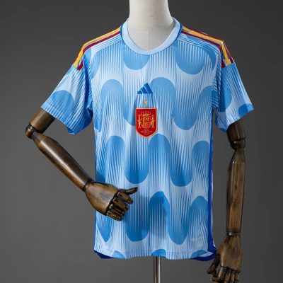 2022 Spain Away Retro Soccer Jersey