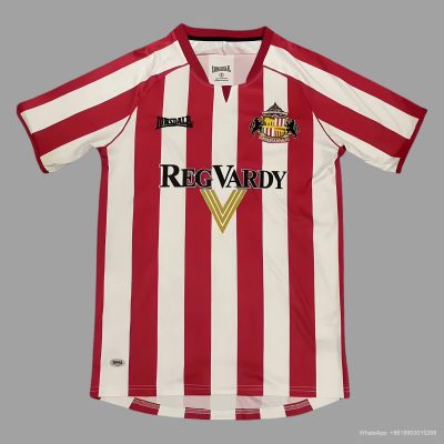 05/06 Sunderland home Retro soccer jersey