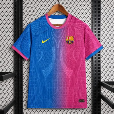 26/27 Barcelona Special Edition Gradient Blue Magenta Soccer Jersey