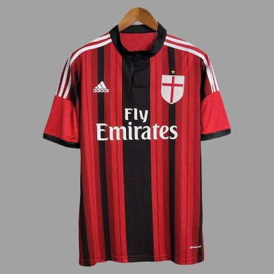 14/15 AC Milan Home Retro Soccer Jersey