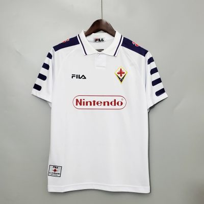 98/99 Fiorentina Away Retro Soccer Jersey
