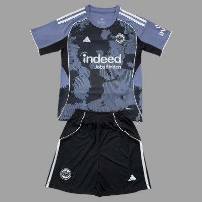 25/26 Frankfurt Third Kids Soccer Jersey Size 16-28