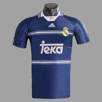 98/99 Real Madrid Away Retro Soccer Jersey