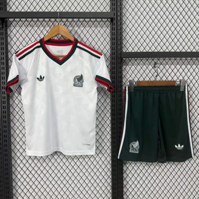 2026 Mexico Away Kids Soccer Jersey Size 16-28