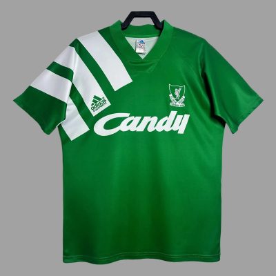 91/92 Liverpool Away Retro Soccer Jersey