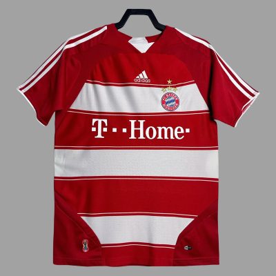 07/08 Bayern Home Retro Soccer Jersey