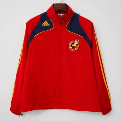 2007 Spain Retro Red Windbreaker