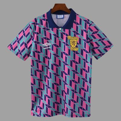 1988 Scotland Away Retro Soccer Jersey