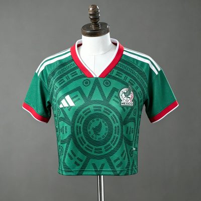 2026 Mexico Home Crop Soccer Jersey