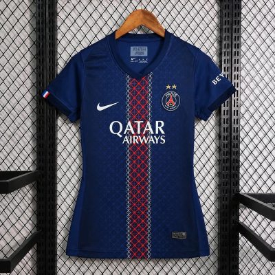26/27 PSG Home 2 Stars Women Soccer Jersey