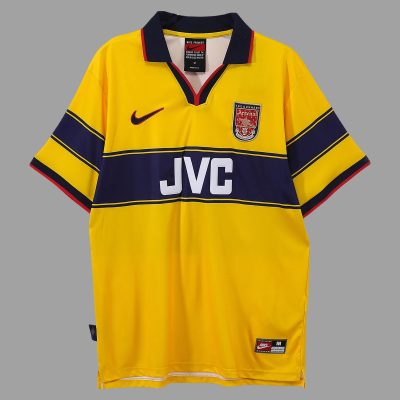 97/99 Arsenal Away Retro Soccer Jersey