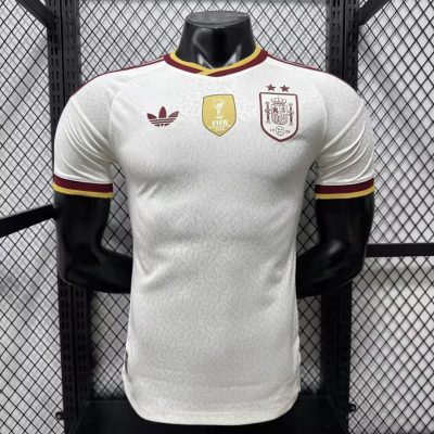 2026 Spain Away 2 Stars Player Version Soccer Jersey