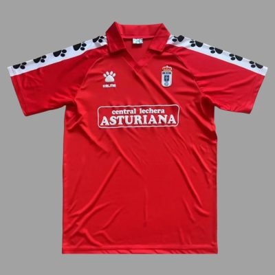 90/91 Real Oviedo Away Retro Soccer Jersey