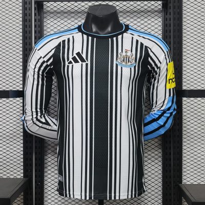 26/27 Newcastle United Home Player Version Long Sleeve Soccer Jersey