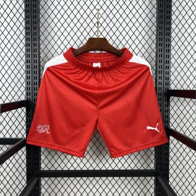 2026 Switzerland Home Soccer Shorts