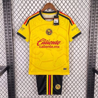 26/27 Club America Home Kids Soccer Jersey