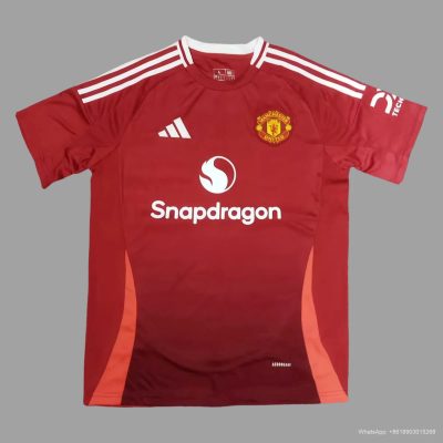 24/25 Manchester united home soccer jersey yupoo