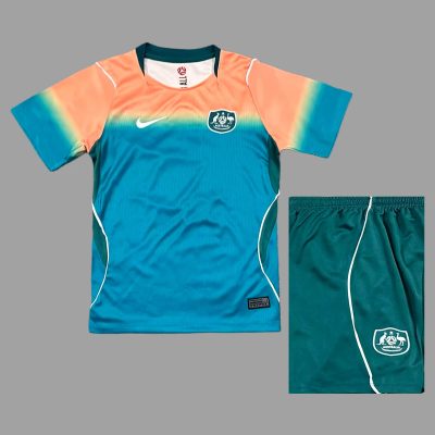 2026 Australia Away Kids Soccer Jersey Size 16-28
