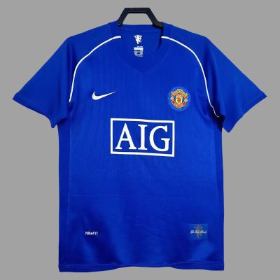 07/08 Manchester United Goalkeeper Retro Soccer Jersey