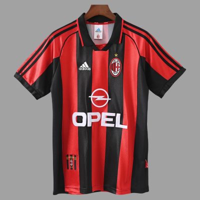 98/99 AC Milan Home Retro Soccer Jersey
