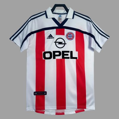 00/02 Bayern Munich Away Retro Soccer Jersey