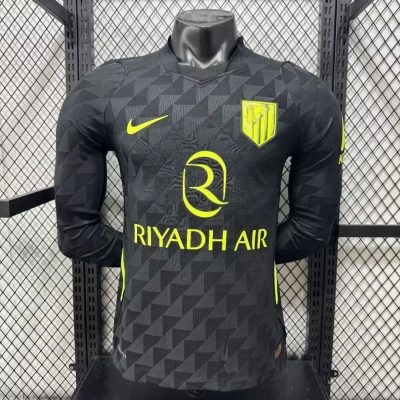 26/27 Atletico Madrid Away Long Sleeve Player Version Soccer Jersey