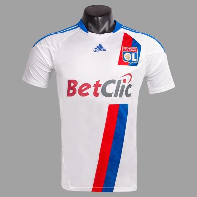 10/11 Lyon Home Retro Soccer Jersey