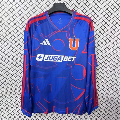 2026 Universidad de Chile Home Long Sleeve Soccer Jersey