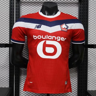26/27 Lille Home Player Version Soccer Jersey