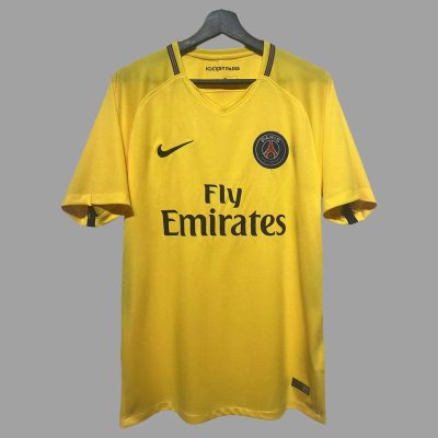 17/18 PSG Away Retro Soccer Jersey