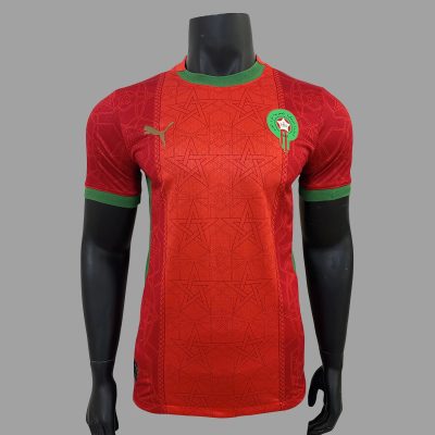 2025 Morocco Home Player Version Soccer Jersey