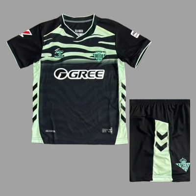 25/26 Real Betis Third Kids Soccer Jersey Size 16-28