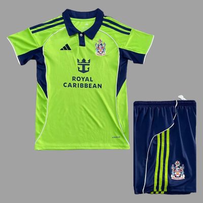 25/26 Fulham Away Kids Soccer Jersey Size 16-28